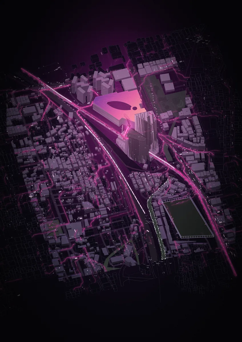 A Laboratory for Presence, the cover drawing.